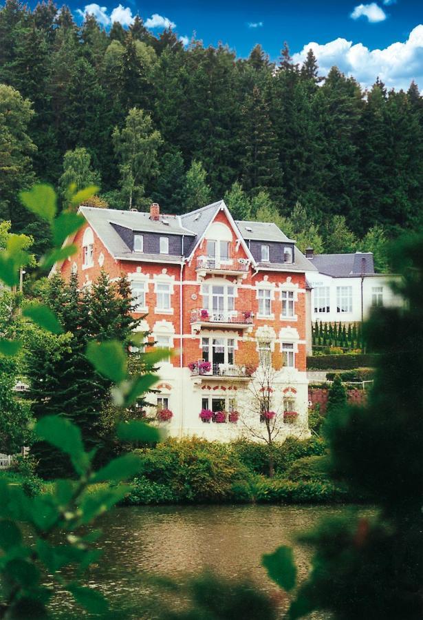 Hotel-Pension Schloss -Miramar Bad Elster Extérieur photo